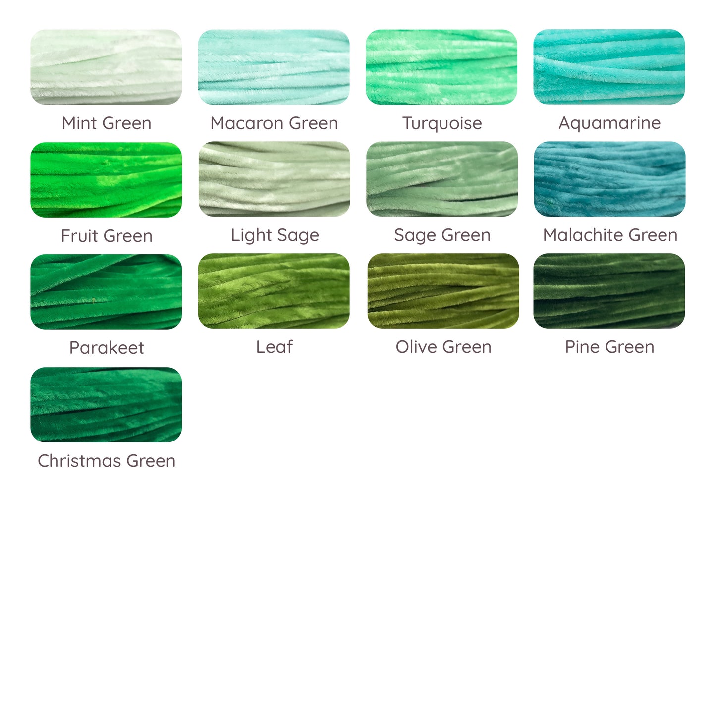 Fuzzy Wire / Chenille Stem Stems / Colorful Twist Stick Sticks / Pipe Cleaner Cleaners (100pcs)