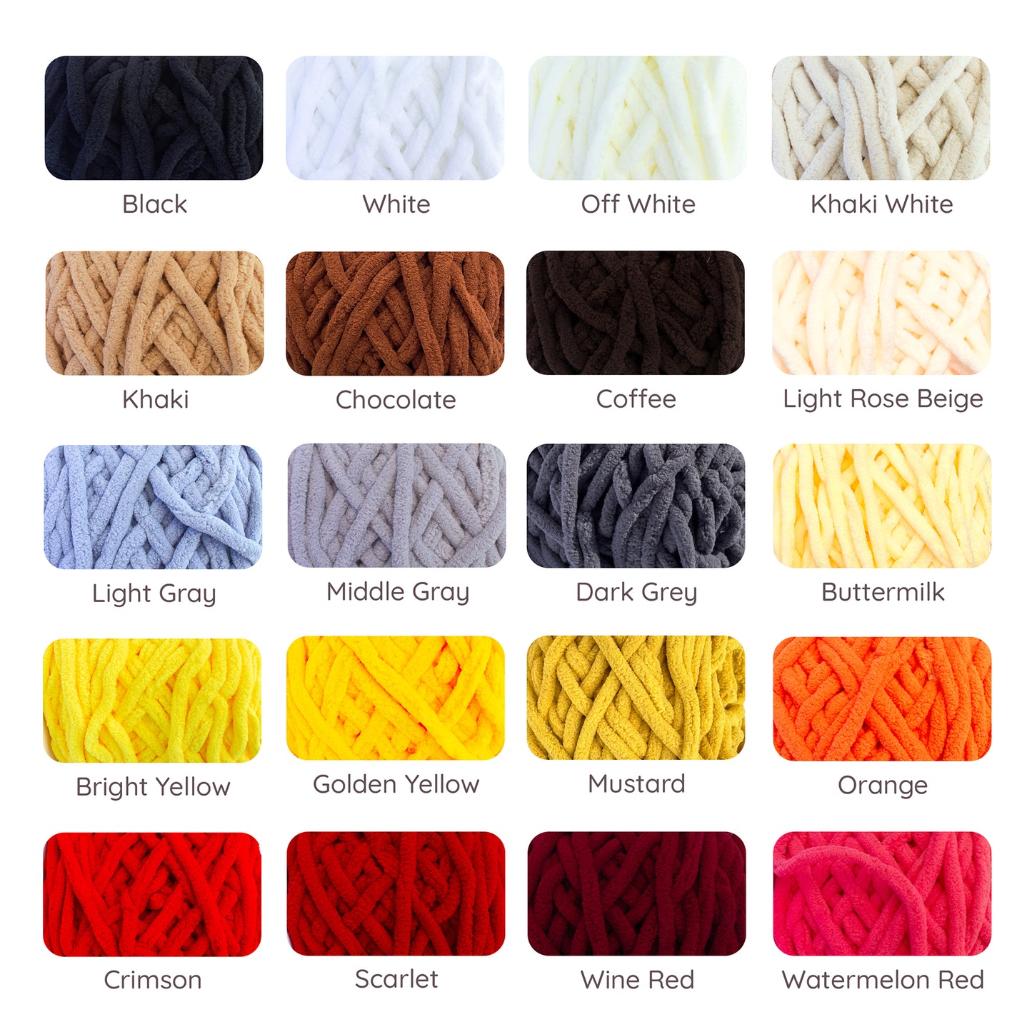 Thick Chunky Chenille Fancy Blanket Towel Yarn