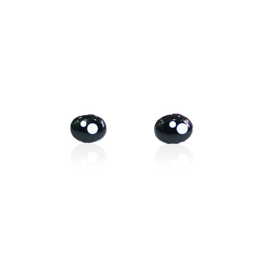 10 pcs Oval Cartoon Anime Kawaii Stylized Cute Safety Eyes