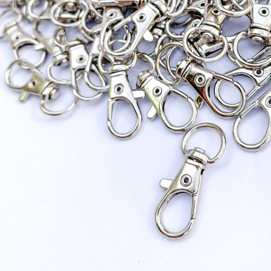 5pcs Lobster Clasp / Swivel Hook Key Chain Keychain