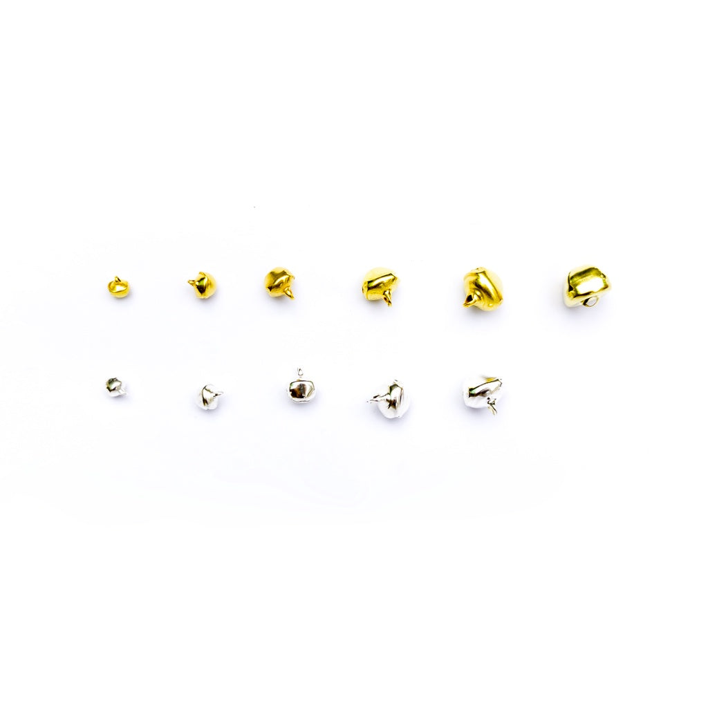 10pcs Metal Jingle Bells Bell 6mm / 8mm / 10mm / 12mm / 14mm / 15mm