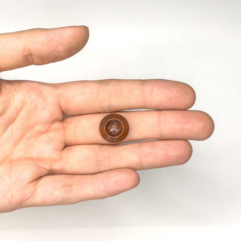 5pcs Wooden Buttons 4-Hole