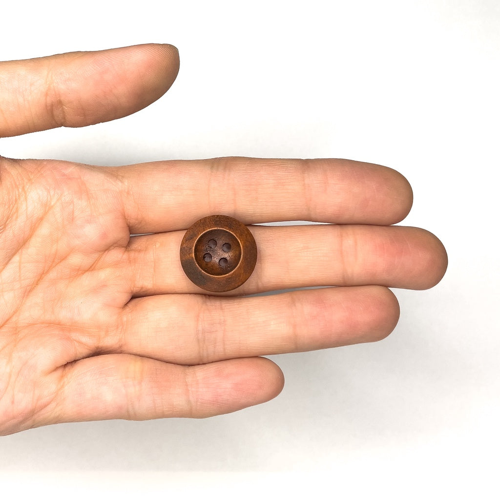 5pcs Wooden Buttons 4-Hole
