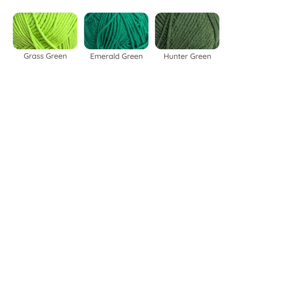 4ply Cotton-Acrylic Blend Yarn (60% Cotton, 40% Acrylic) Sport Combed Milk Cotton (50g) - 1 of 2