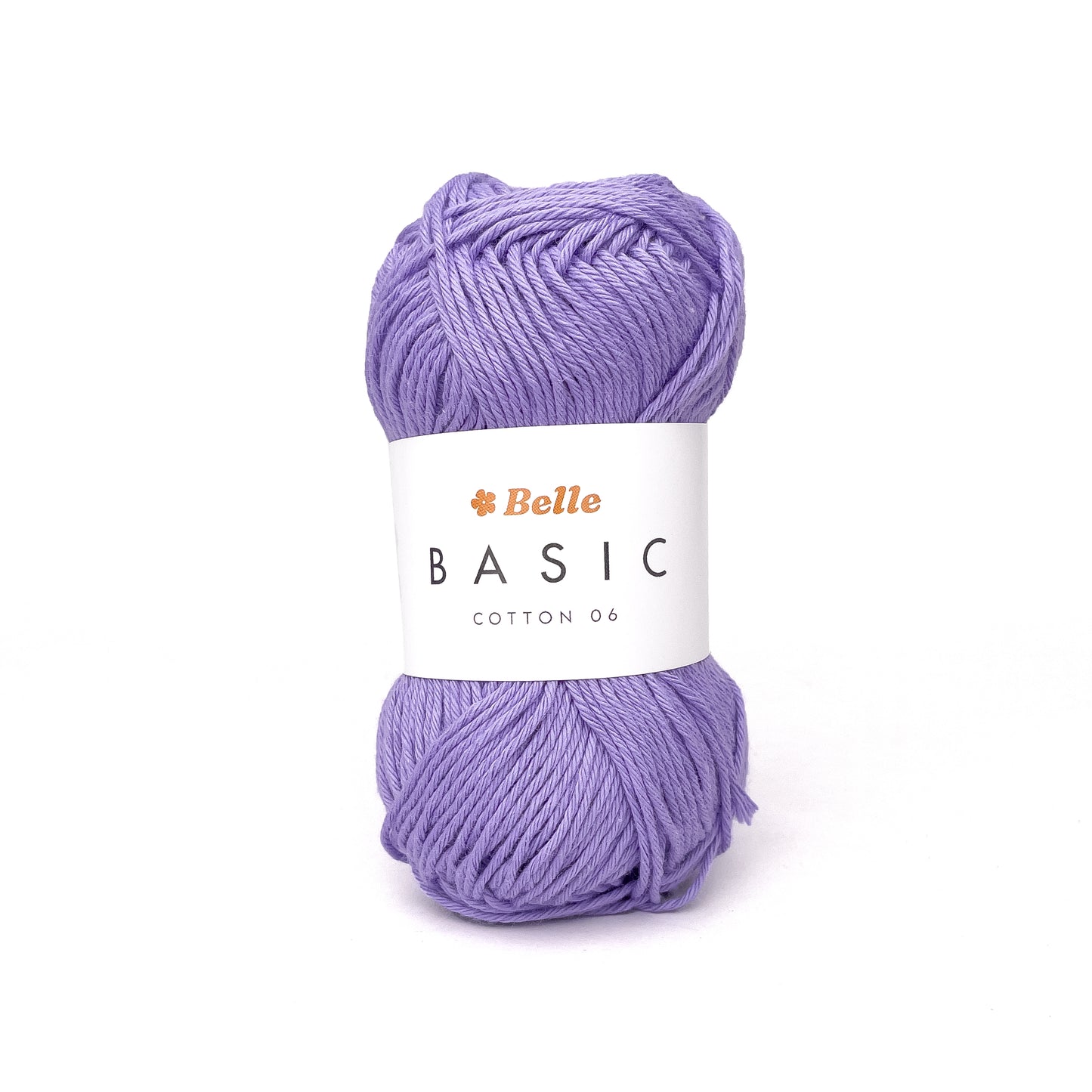 Belle Basic Cotton 06 Sport Weight Yarn for Crochet and Knitting (100% Combed Cotton, 6ply)
