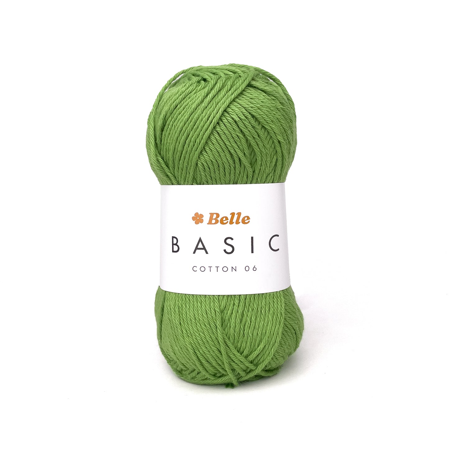 Belle Basic Cotton 06 Sport Weight Yarn for Crochet and Knitting (100% Combed Cotton, 6ply)