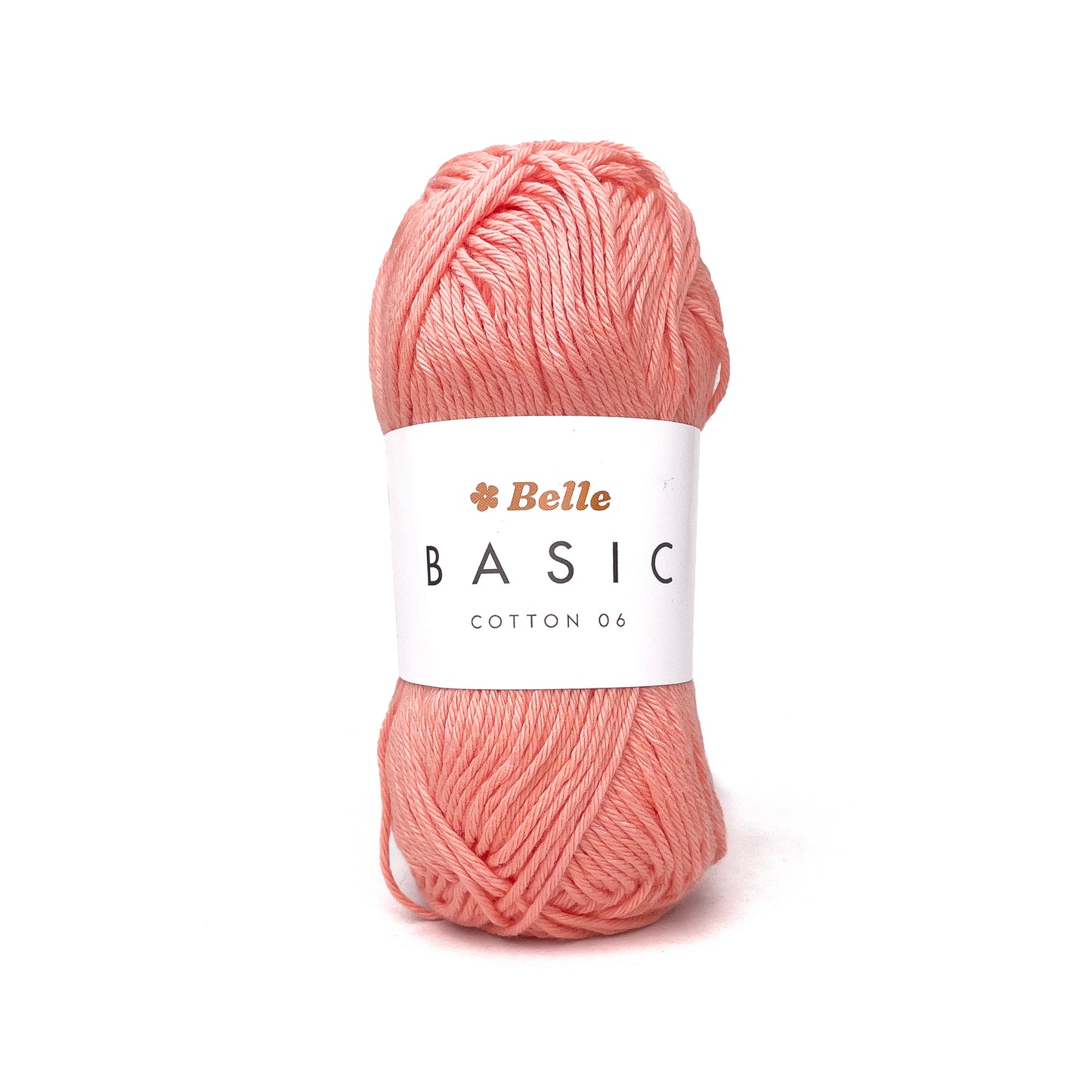 Belle Basic Cotton 06 Sport Weight Yarn for Crochet and Knitting (100% Combed Cotton, 6ply)
