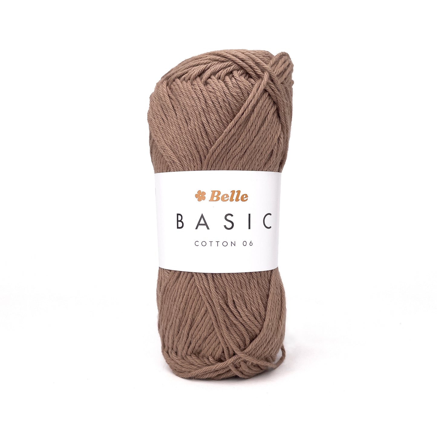 Belle Basic Cotton 06 Sport Weight Yarn for Crochet and Knitting (100% Combed Cotton, 6ply)