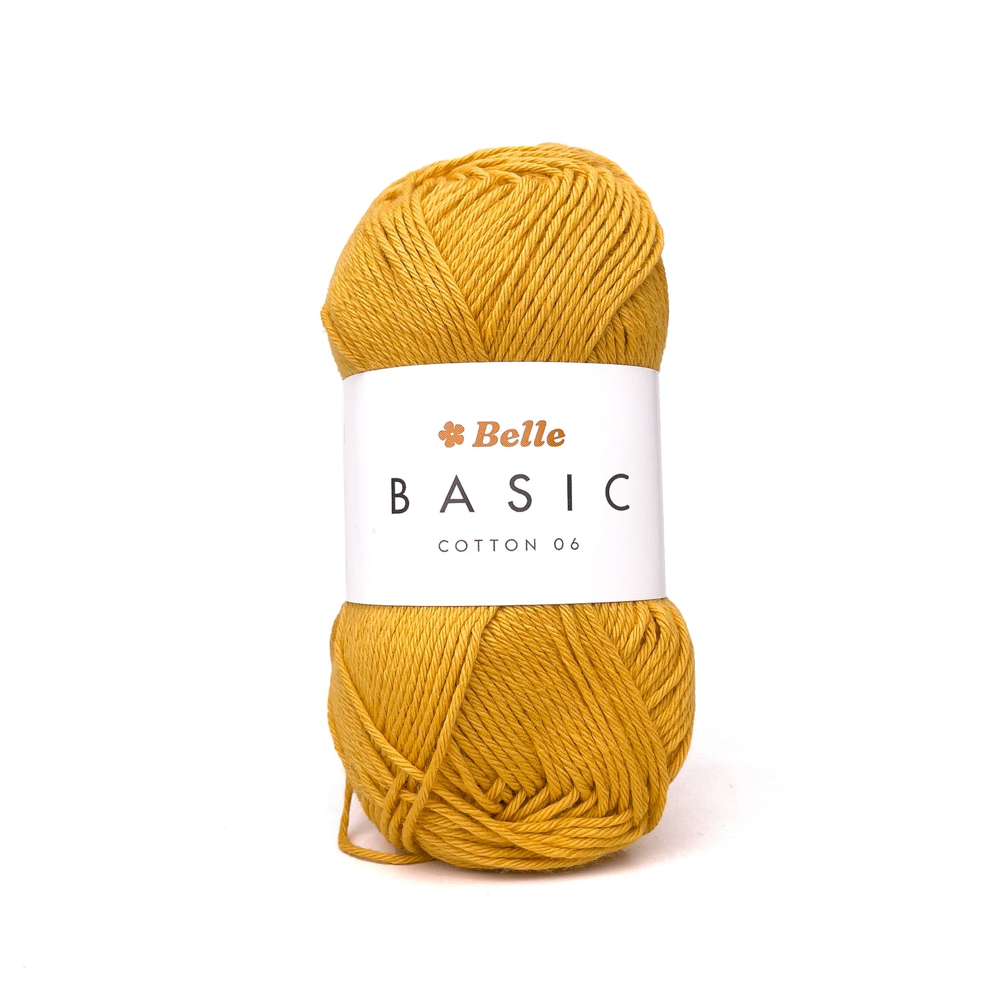 Belle Basic Cotton 06 Sport Weight Yarn for Crochet and Knitting (100% Combed Cotton, 6ply)