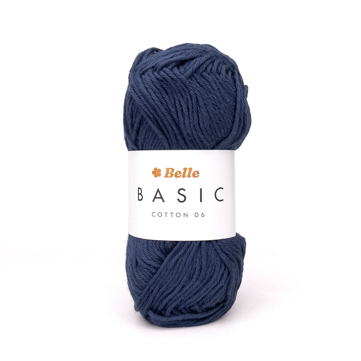 Belle Basic Cotton 06 Sport Weight Yarn for Crochet and Knitting (100% Combed Cotton, 6ply)