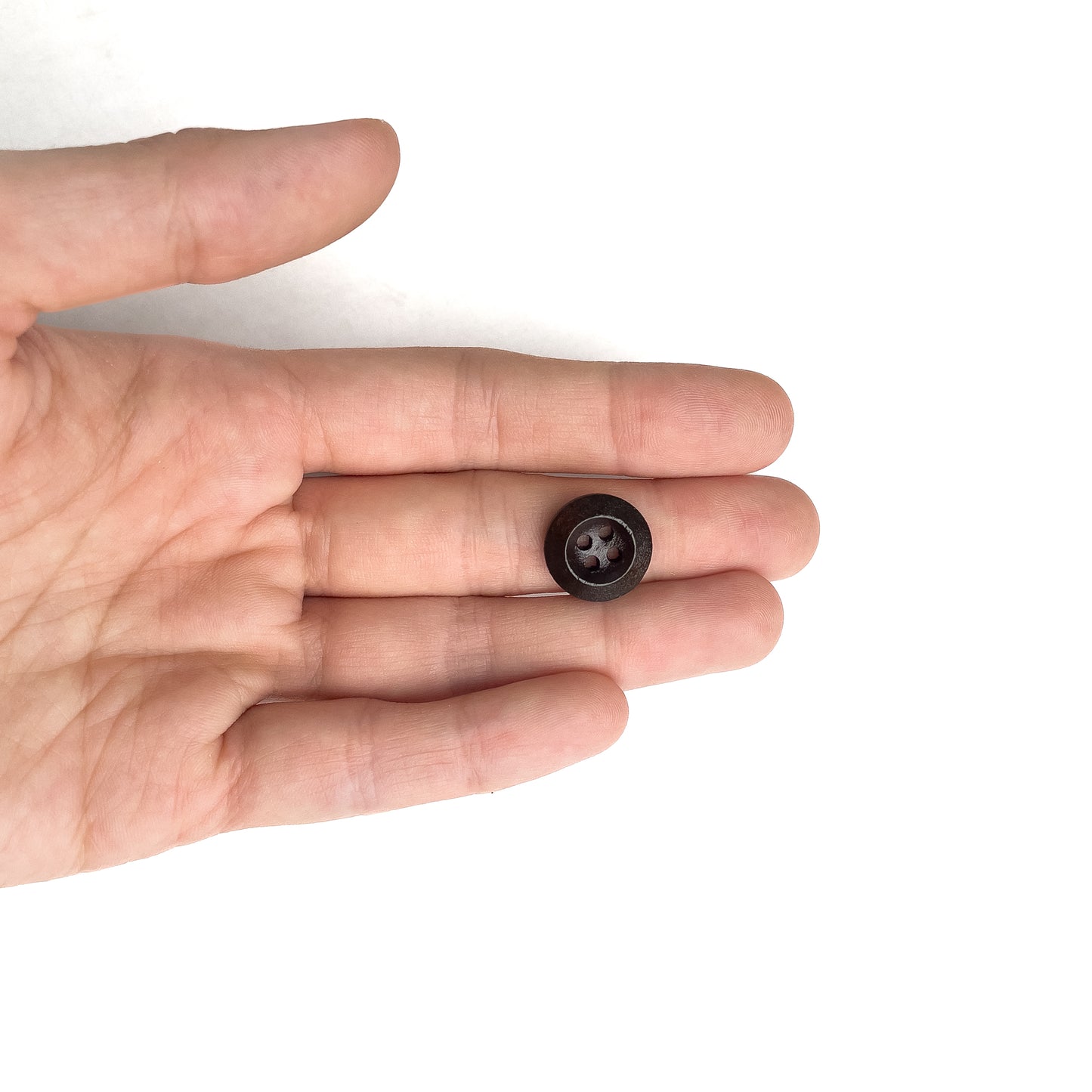 10pcs Wooden Buttons 4-Hole Wood Button