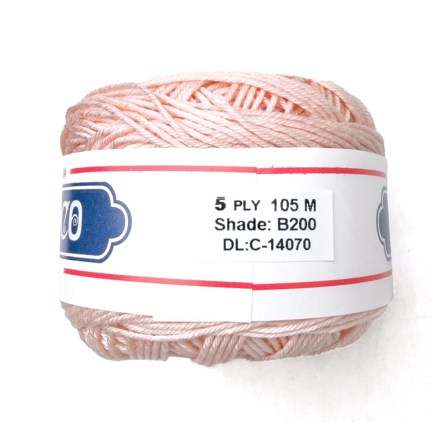 5ply Monaco Mercerized Crochet Cotton Thread Yarn 105m (40g)