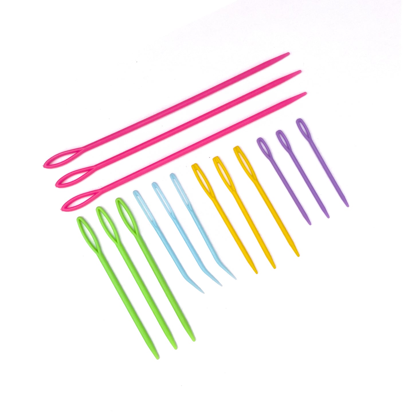 3pcs / 5pcs Plastic Tapestry Needle Needles (5.5cm, 7cm, 9cm, 15cm) for Sewing, Crochet and Knitting