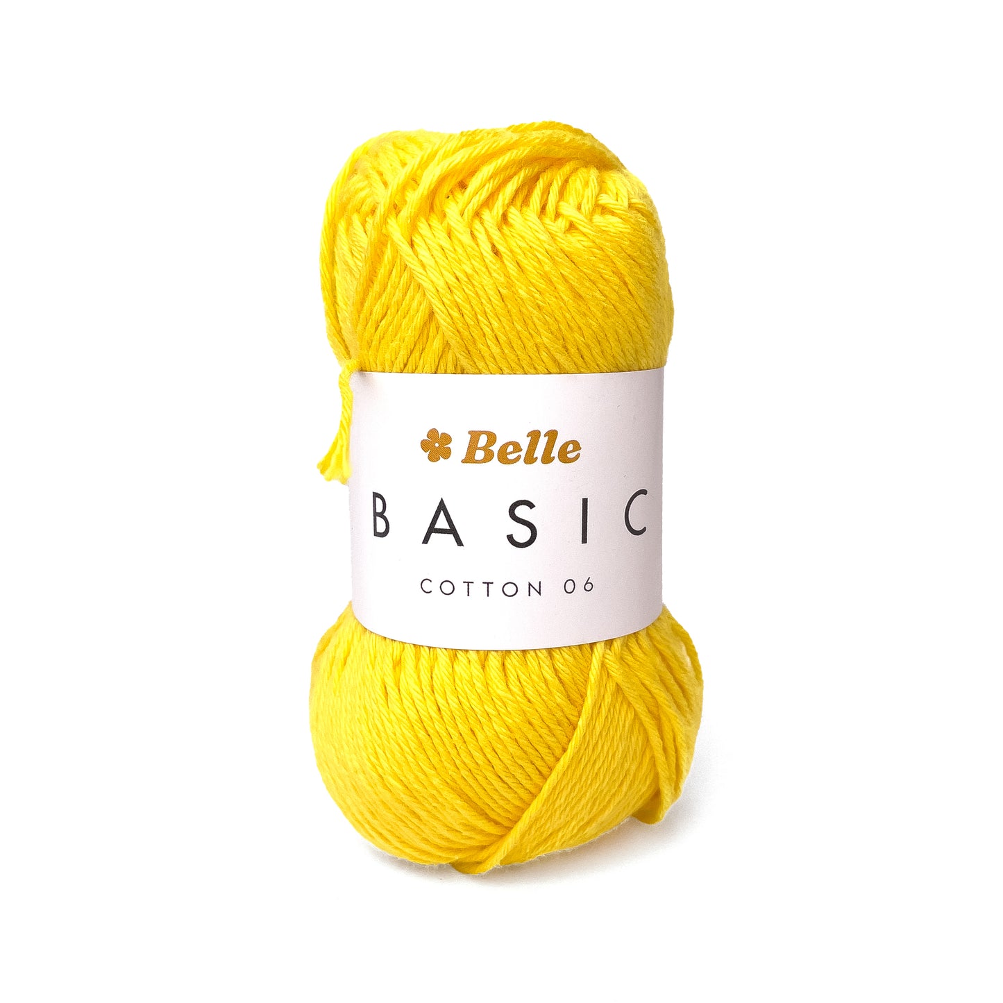 Belle Basic Cotton 06 Sport Weight Yarn for Crochet and Knitting (100% Combed Cotton, 6ply)