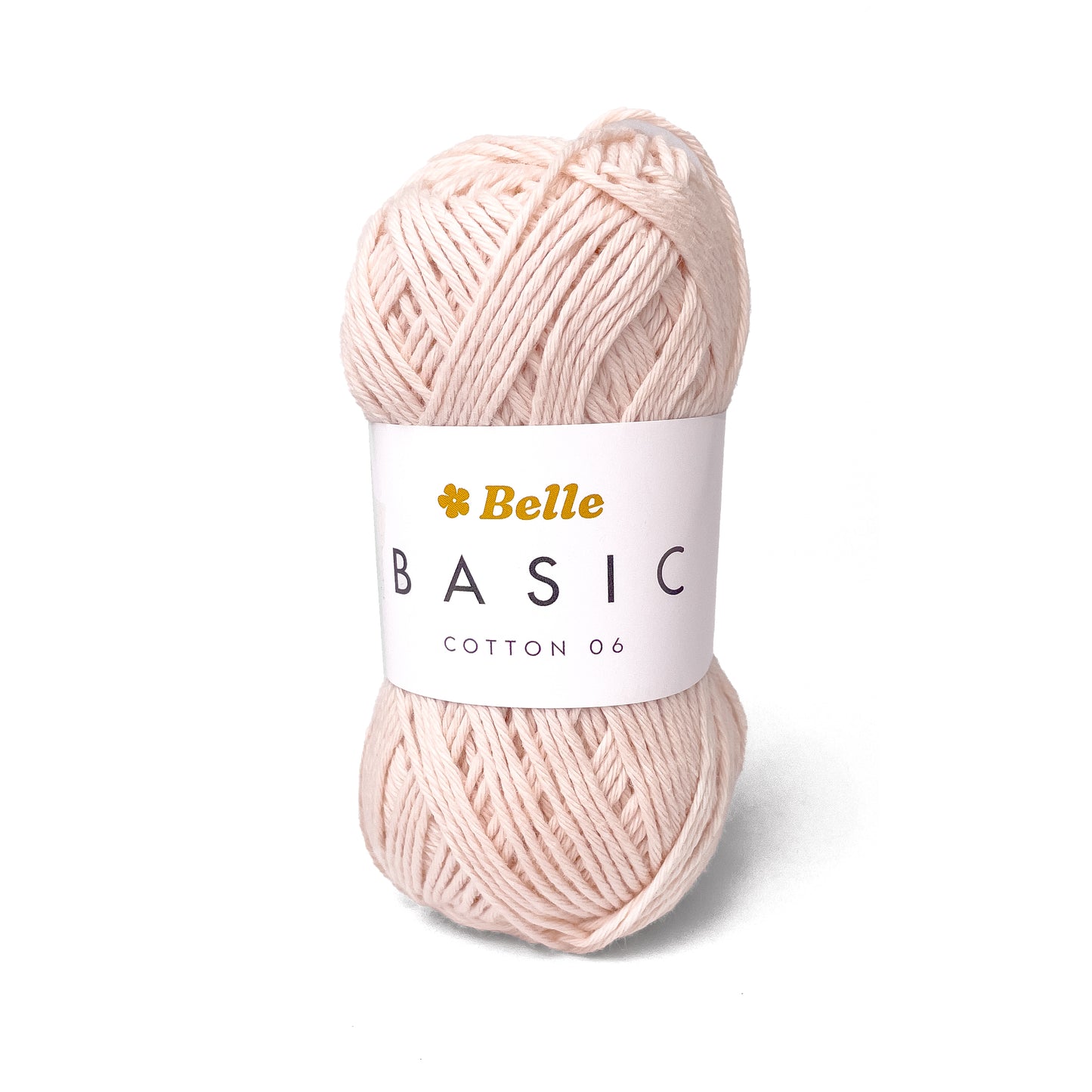 Belle Basic Cotton 06 Sport Weight Yarn for Crochet and Knitting (100% Combed Cotton, 6ply)