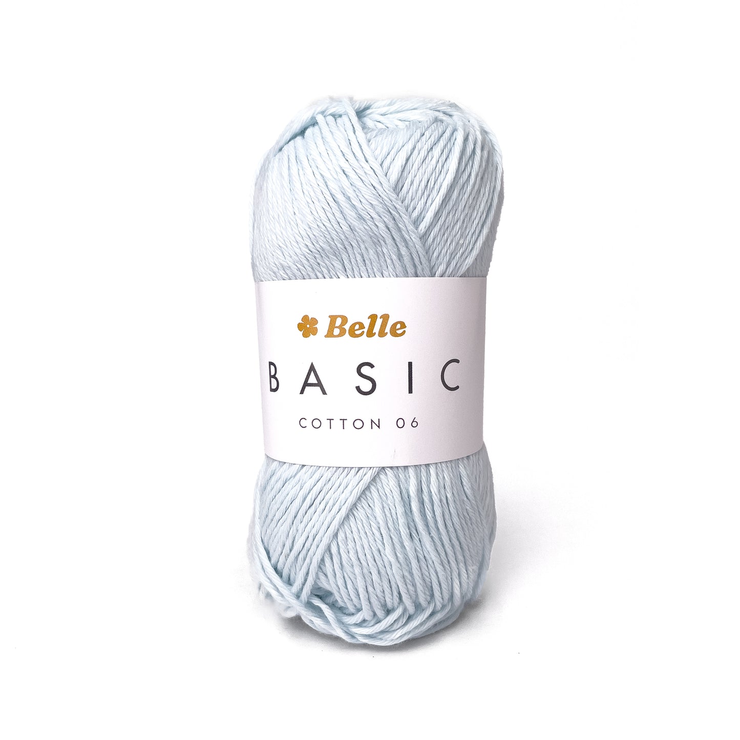 Belle Basic Cotton 06 Sport Weight Yarn for Crochet and Knitting (100% Combed Cotton, 6ply)