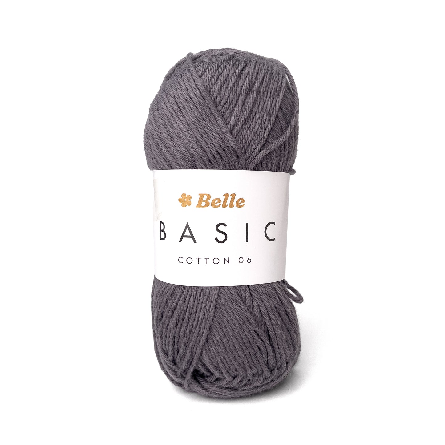 Belle Basic Cotton 06 Sport Weight Yarn for Crochet and Knitting (100% Combed Cotton, 6ply)