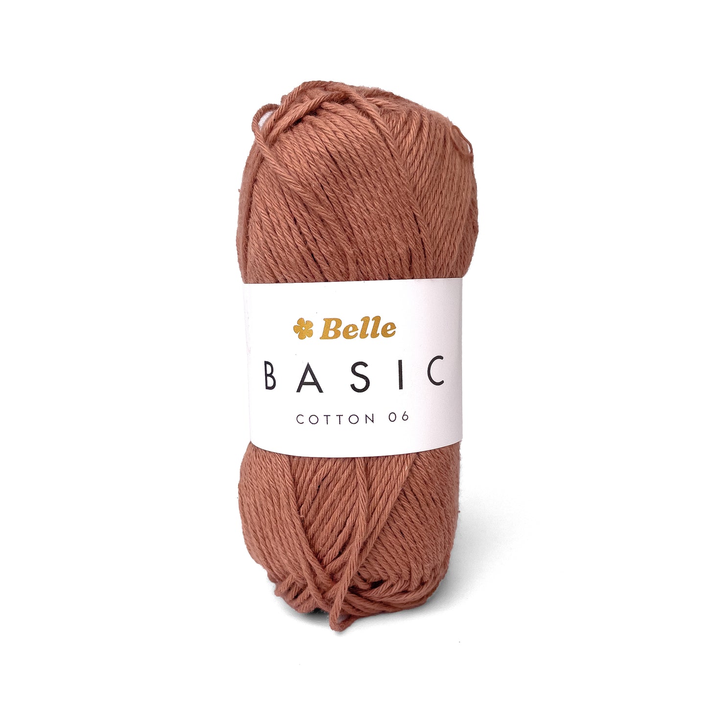 Belle Basic Cotton 06 Sport Weight Yarn for Crochet and Knitting (100% Combed Cotton, 6ply)