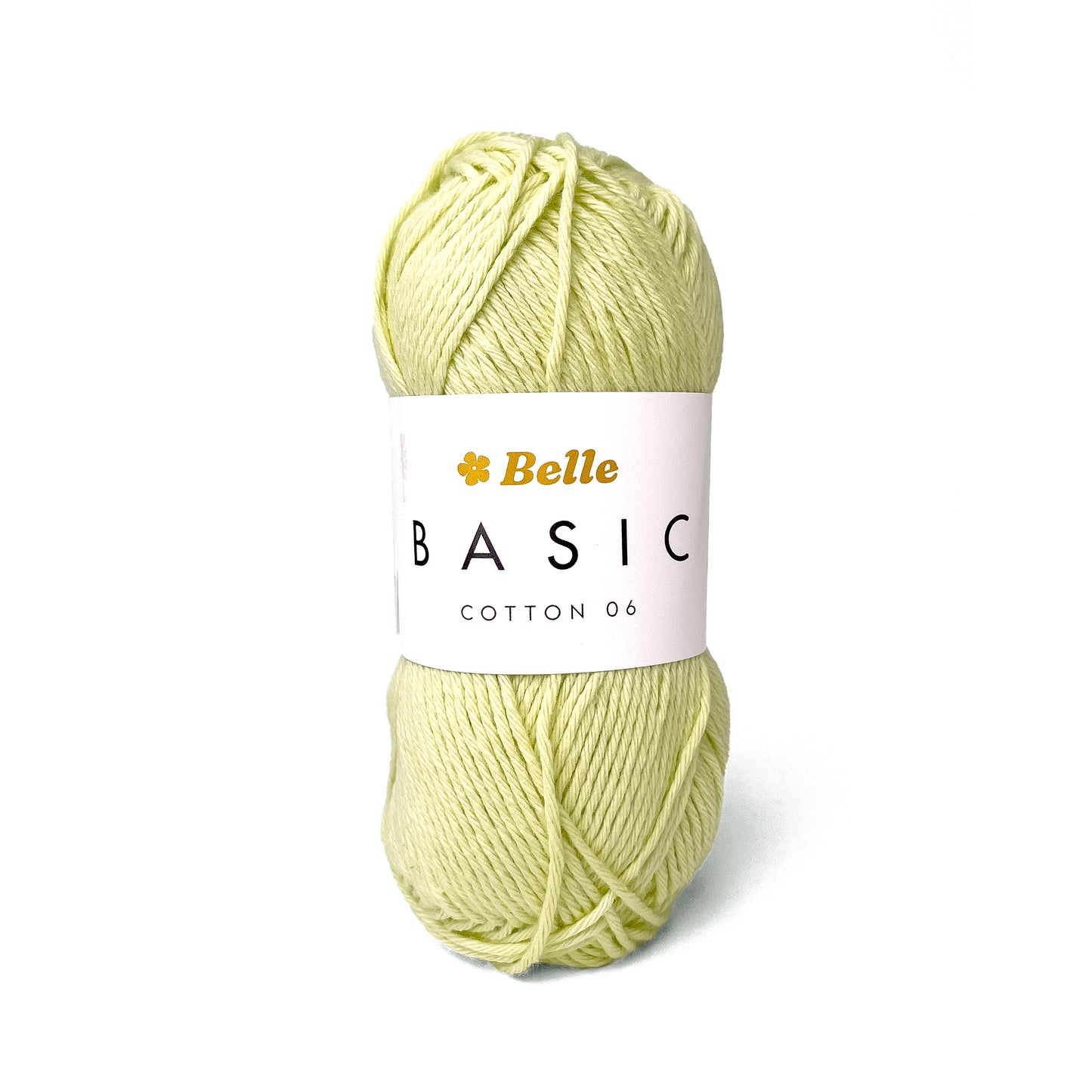 Belle Basic Cotton 06 Sport Weight Yarn for Crochet and Knitting (100% Combed Cotton, 6ply)