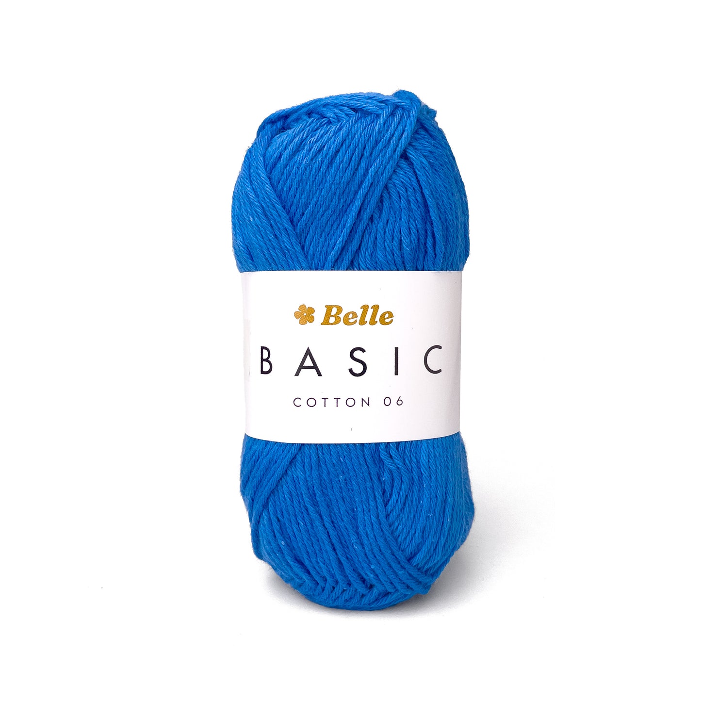 Belle Basic Cotton 06 Sport Weight Yarn for Crochet and Knitting (100% Combed Cotton, 6ply)