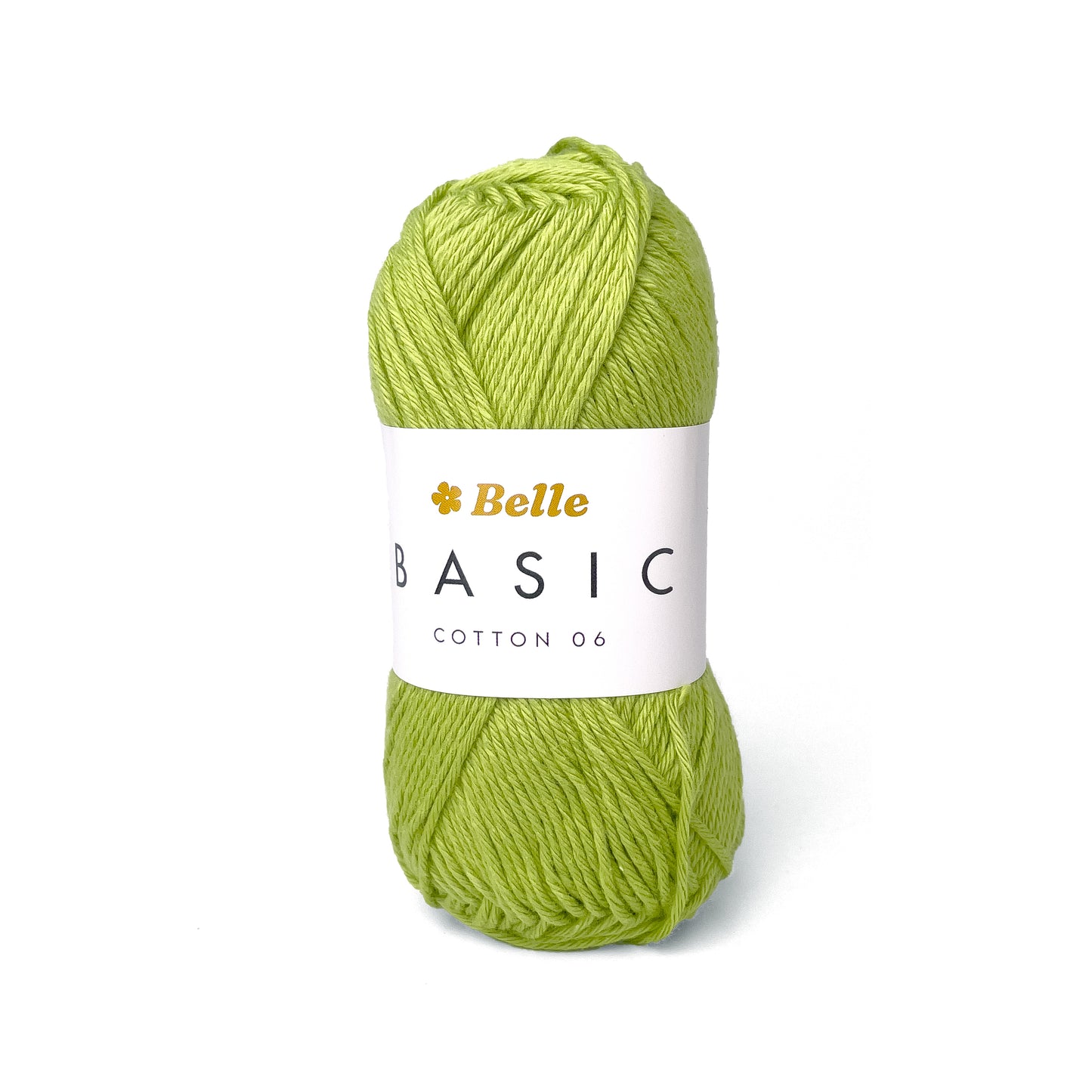 Belle Basic Cotton 06 Sport Weight Yarn for Crochet and Knitting (100% Combed Cotton, 6ply)