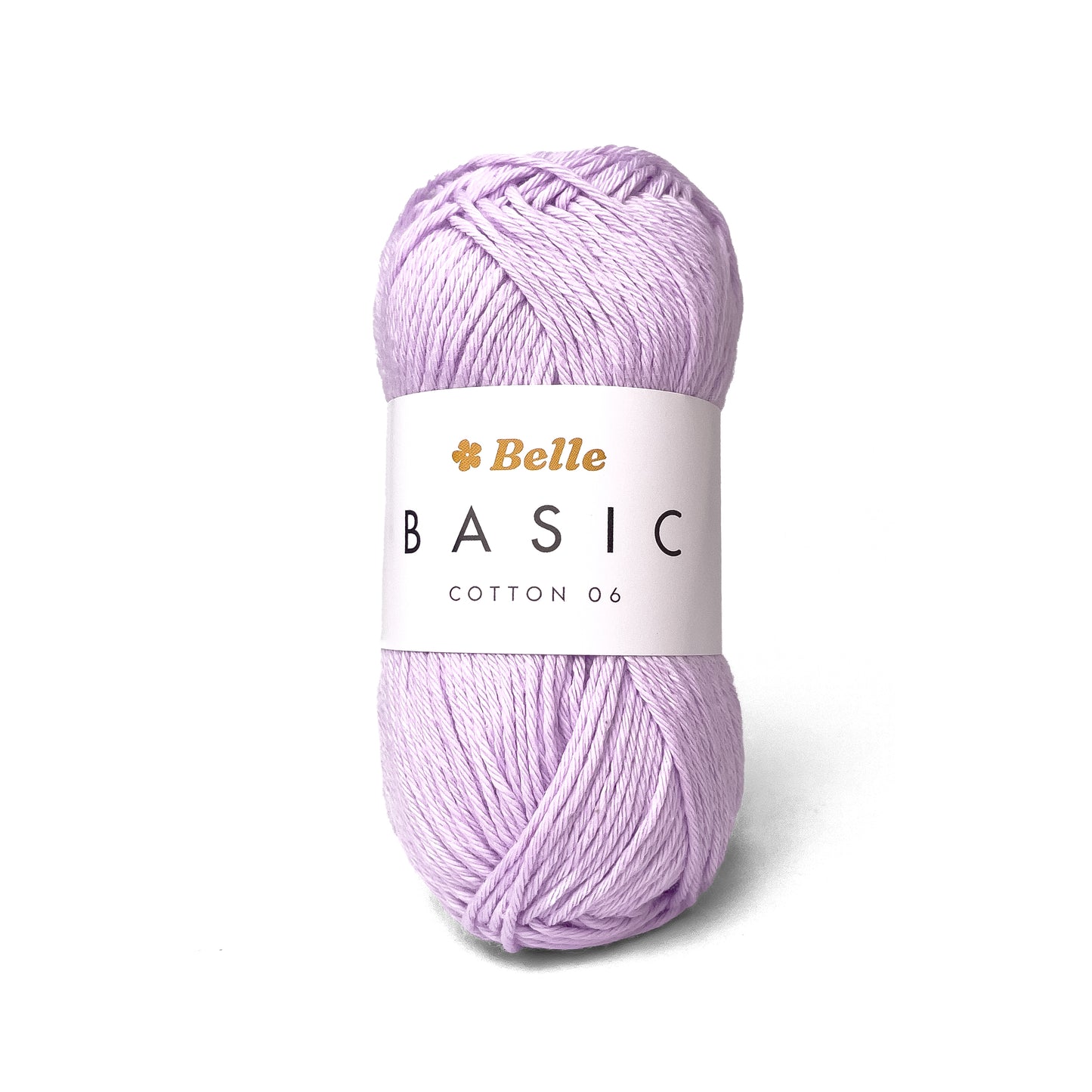 Belle Basic Cotton 06 Sport Weight Yarn for Crochet and Knitting (100% Combed Cotton, 6ply)