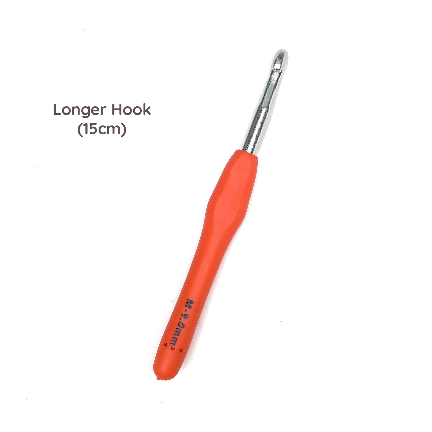 Ergonomic Colorful Crochet Hook Hooks with Rubber / SIlicon Silicone Soft Handle 2.0mm-10.0mm