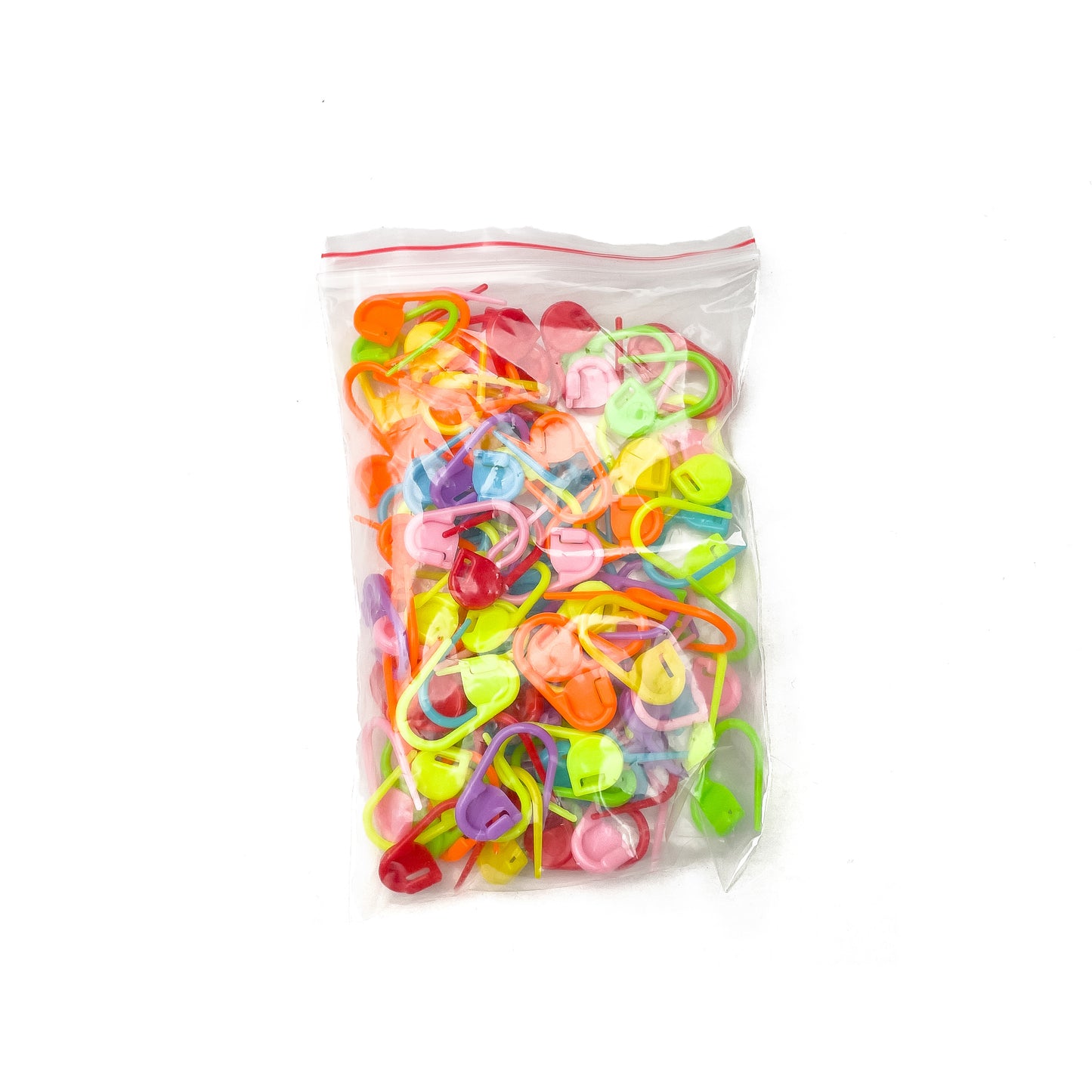 Oval Plastic Stitch Markers (15pcs / 100pcs)