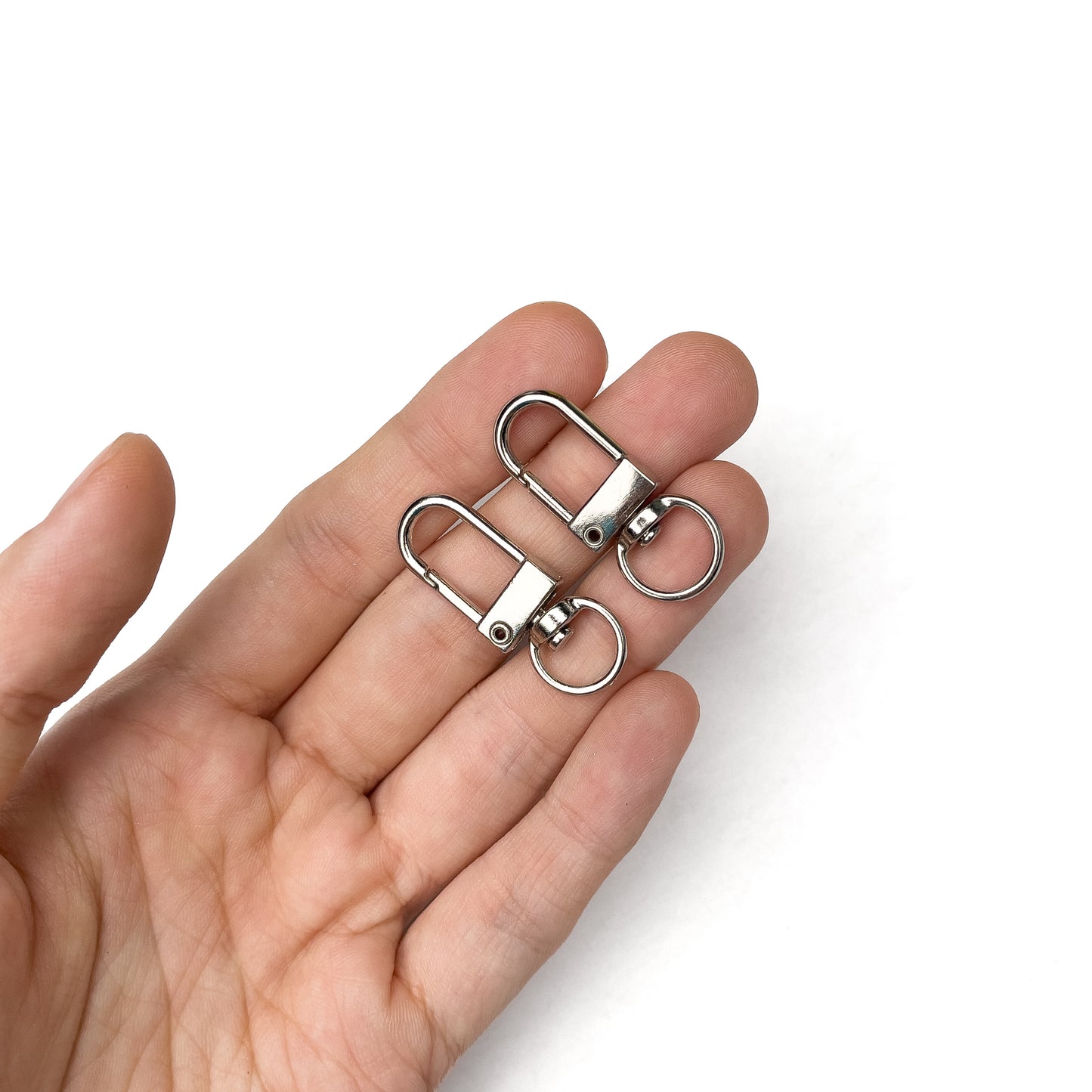 5pcs Swivel Hook Lobster Clasp Claw Key Chain Keychain Bag Buckle