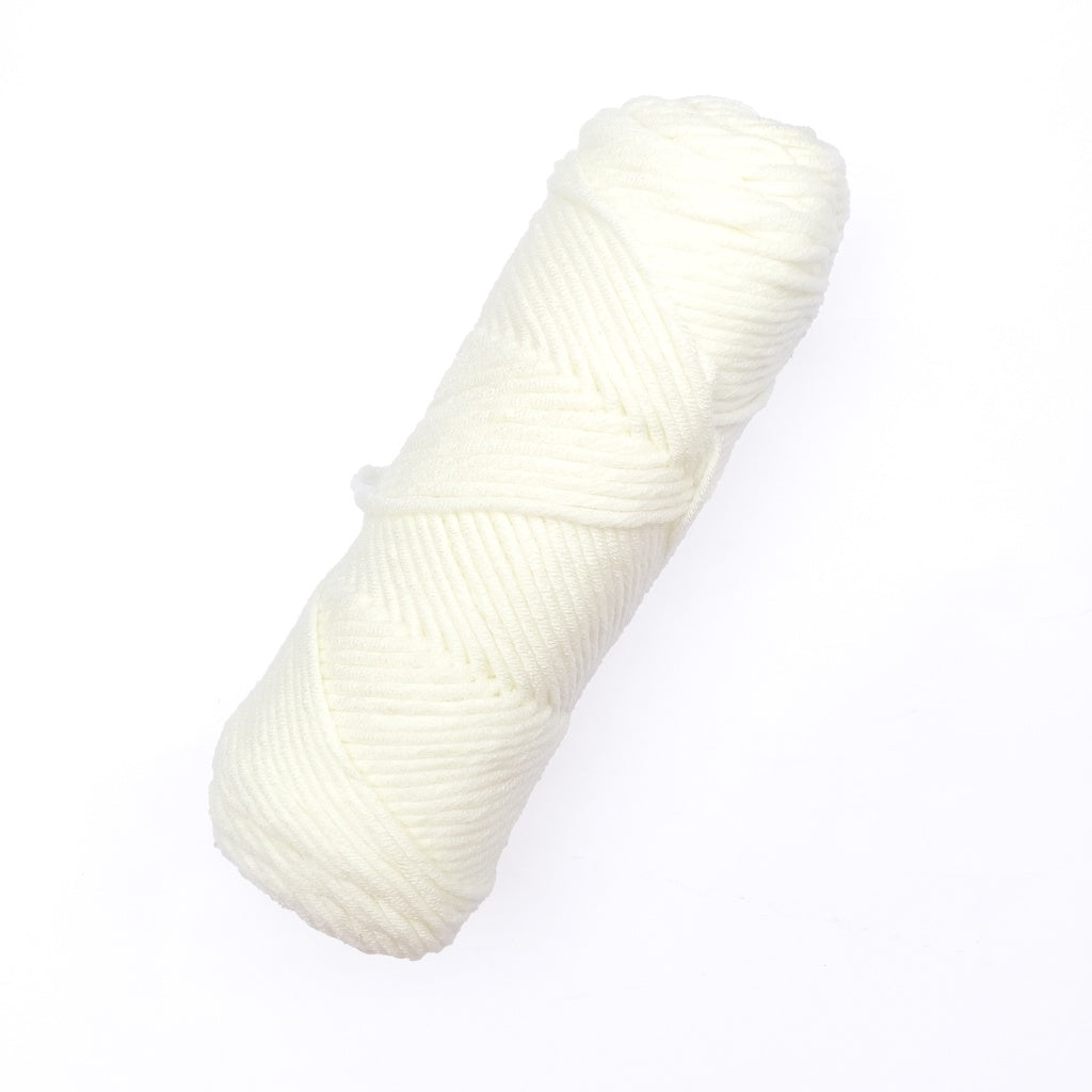 8ply Milk Cotton Yarn Premium Soft Acrylic Polyester Blend - 1 of 3