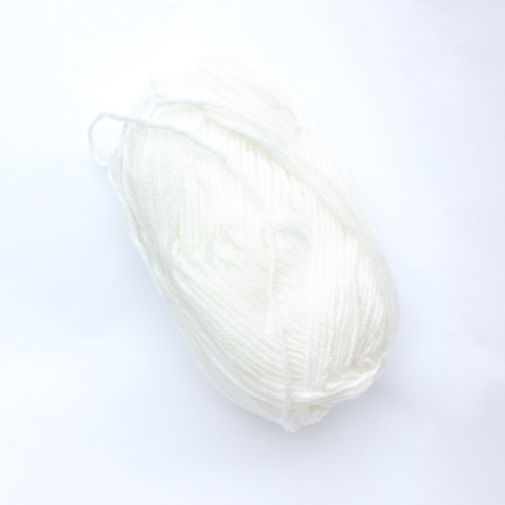 5ply Milk Cotton Yarn Premium Soft Acrylic Polyester Blend DK - 1 of 5