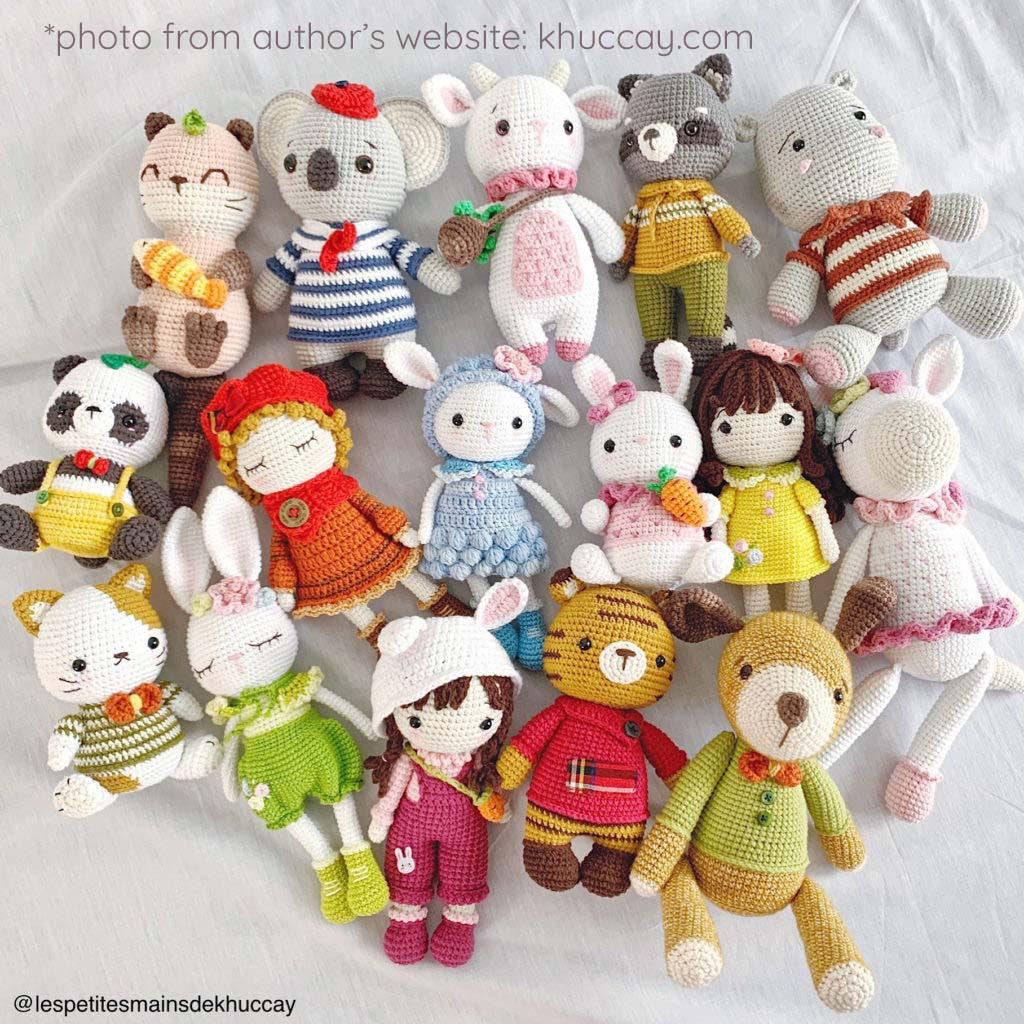Sweet Crochet Friends: 16 Amigurumi Creations from Khuc Cay