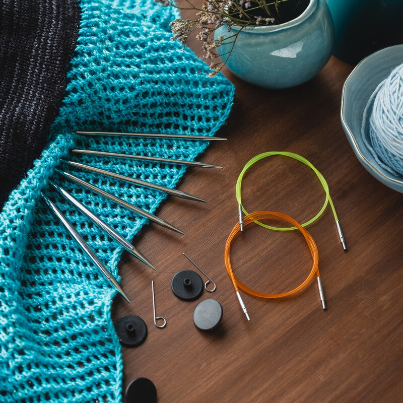 KnitPro Nova Starter Interchangeable Circular Knitting Needle Set