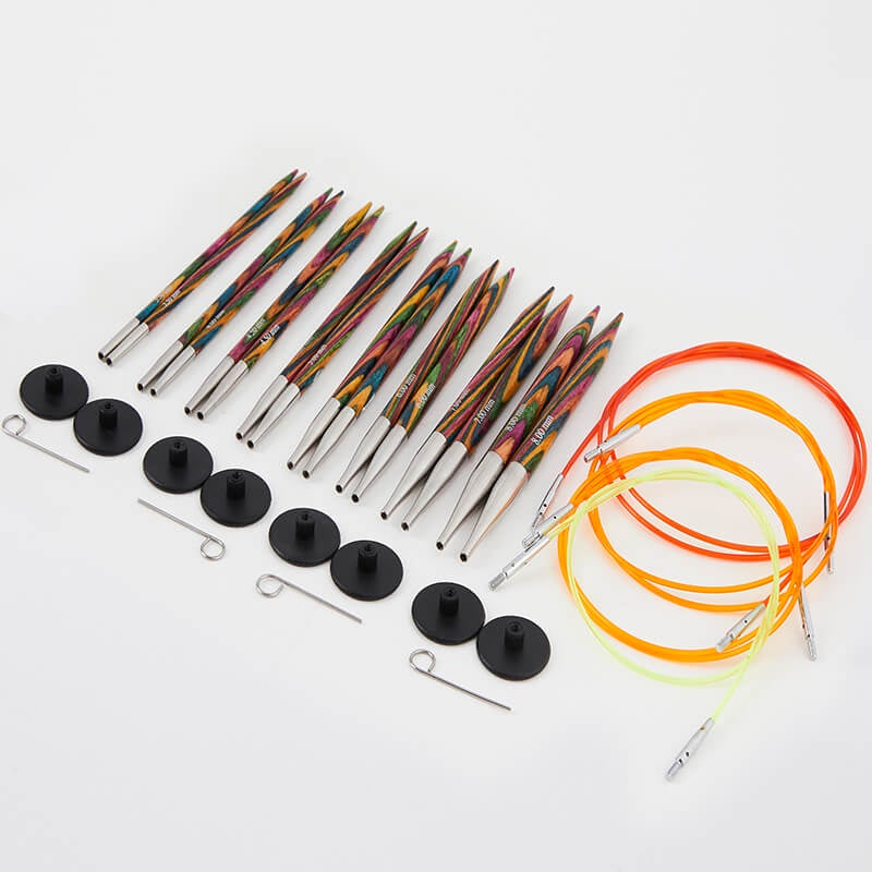 KnitPro Symfonie Deluxe Interchangeable Circular Knitting Needle Set