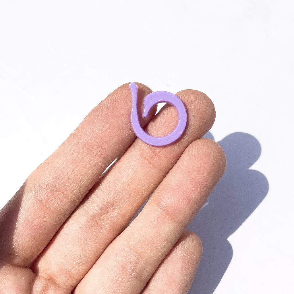 15pcs Split Ring Stitch Markers Marker for Crochet and Knitting