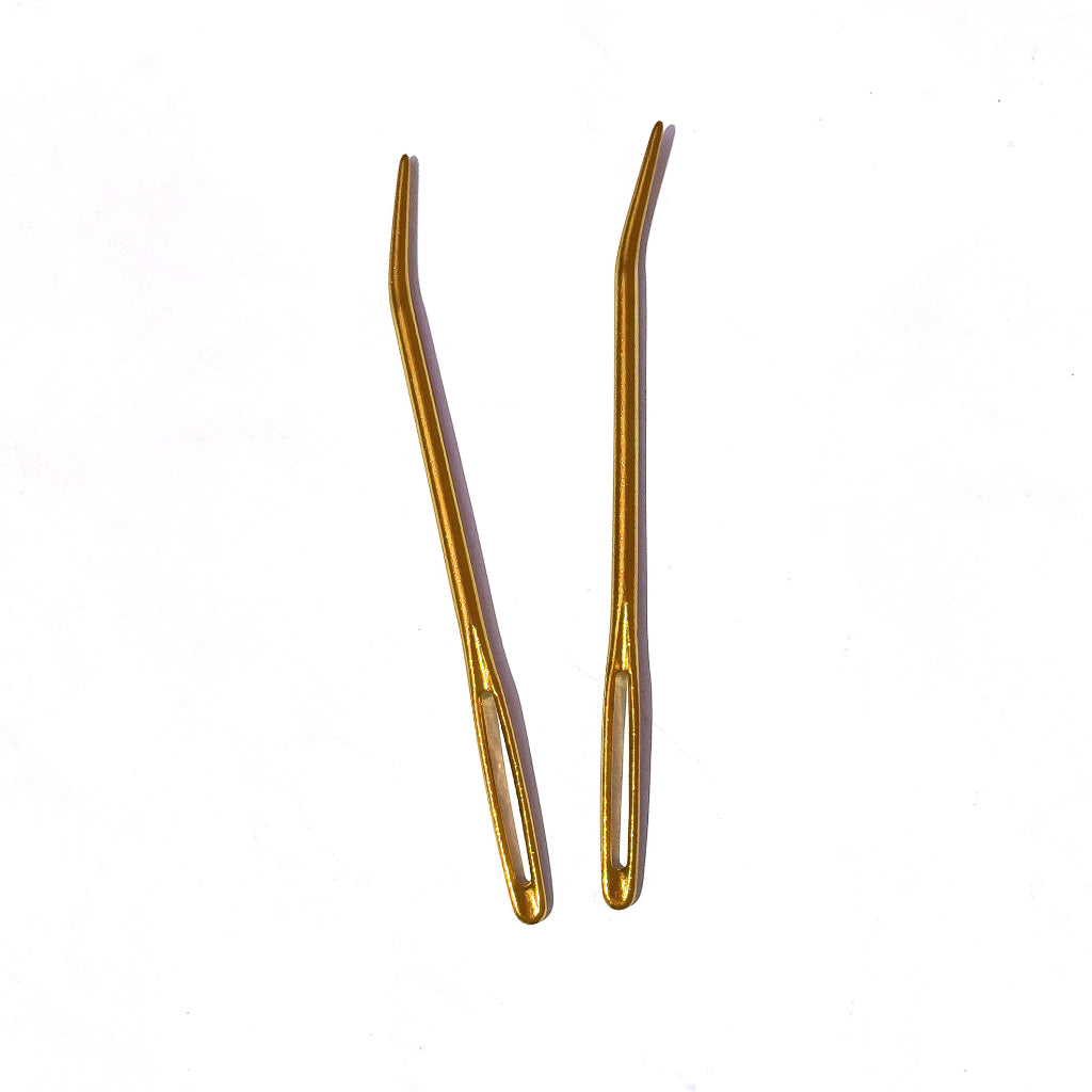 Bent tip tapestry needle (2pcs)