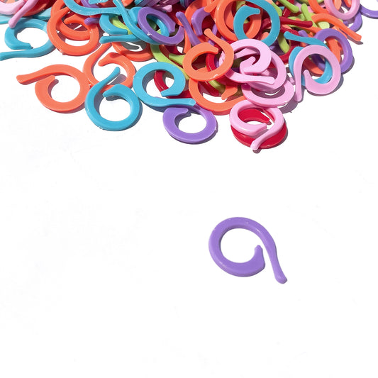 15pcs Split Ring Stitch Markers Marker for Crochet and Knitting