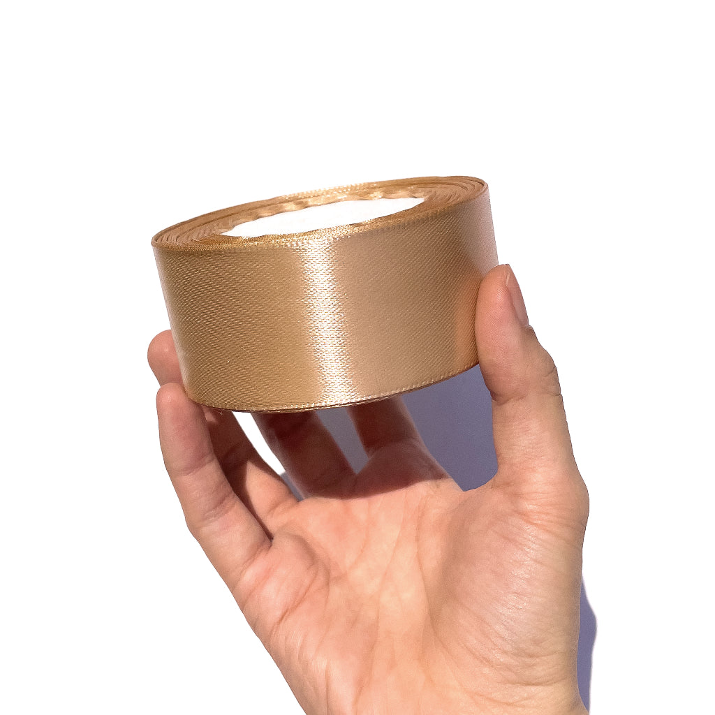 1-1/2 inch Satin Ribbon 40mm Single Faced Gift Wrapping Ribbons (25 yards or 22 meters per roll)
