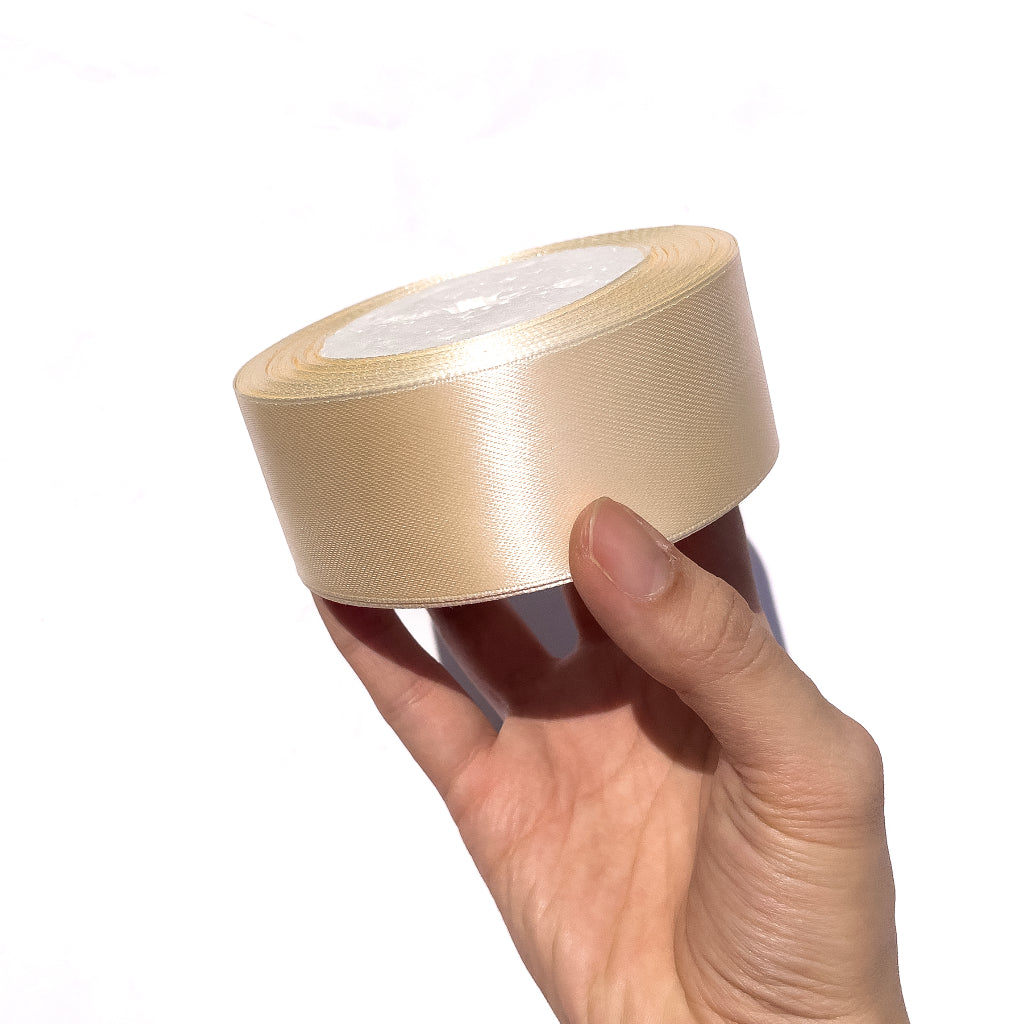 1-1/2 inch Satin Ribbon 40mm Single Faced Gift Wrapping Ribbons (25 yards or 22 meters per roll)