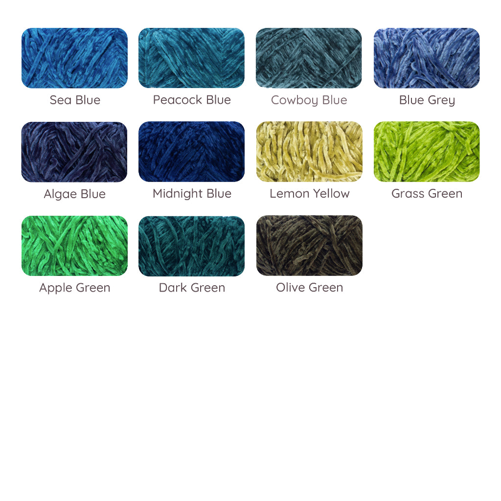 Velvet Bulky Chenille Yarn 100g - 1 of 3