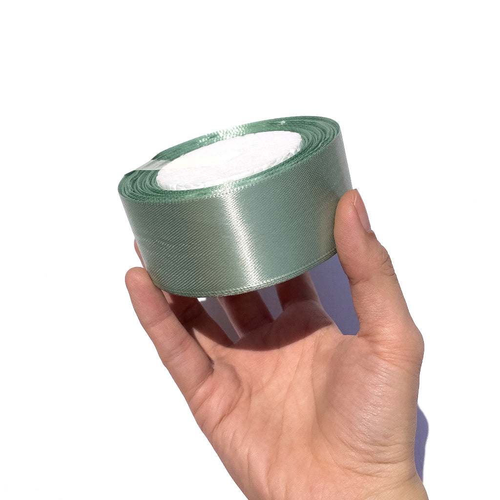 1-1/2 inch Satin Ribbon 40mm Single Faced Gift Wrapping Ribbons (25 yards or 22 meters per roll)
