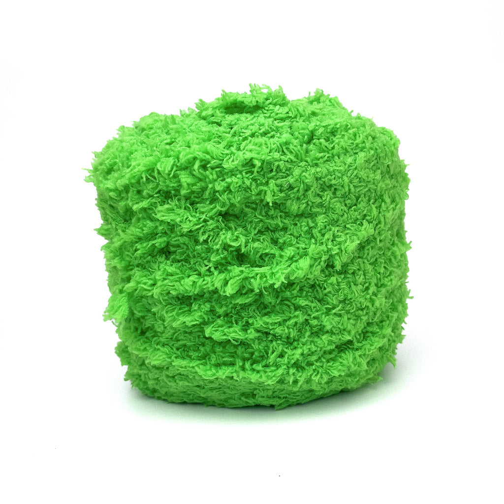 Coral Fleece Fluffy Yarn Polyester Super Bulky Yarn (approx. 100g)