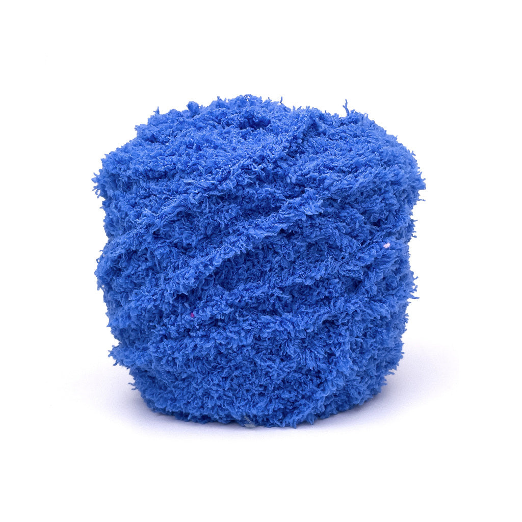 Coral Fleece Fluffy Yarn Polyester Super Bulky Yarn (approx. 100g)