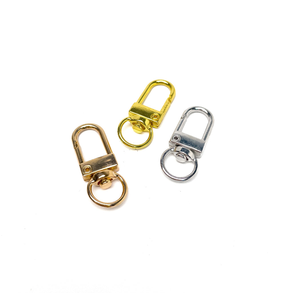 5pcs Swivel Hook / Lobster Clasp Claw Key Chain Keychain Bag Buckle