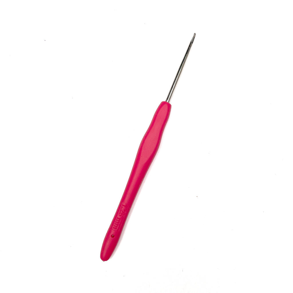 Ergonomic Lace Crochet Hook Hooks with Rubber Silicone Silicon Soft Handle 0.5-2.75mm