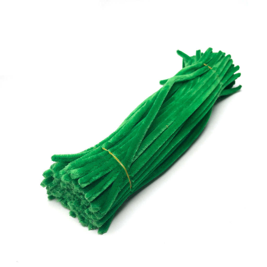 Fuzzy Wire / Chenille Stem Stems / Colorful Twist Stick Sticks / Pipe Cleaner Cleaners (100pcs)