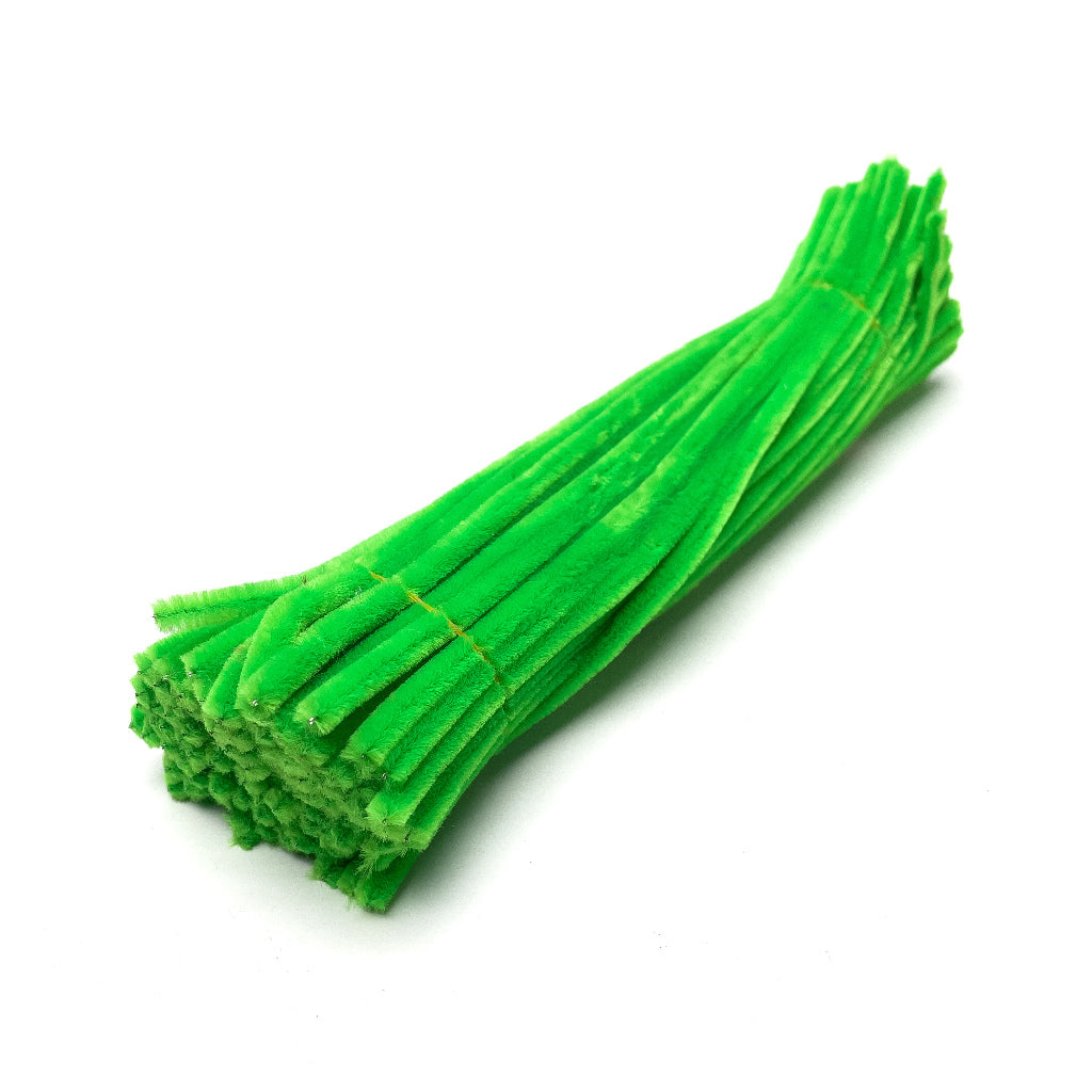 Fuzzy Wire / Chenille Stem Stems / Colorful Twist Stick Sticks / Pipe Cleaner Cleaners (100pcs)