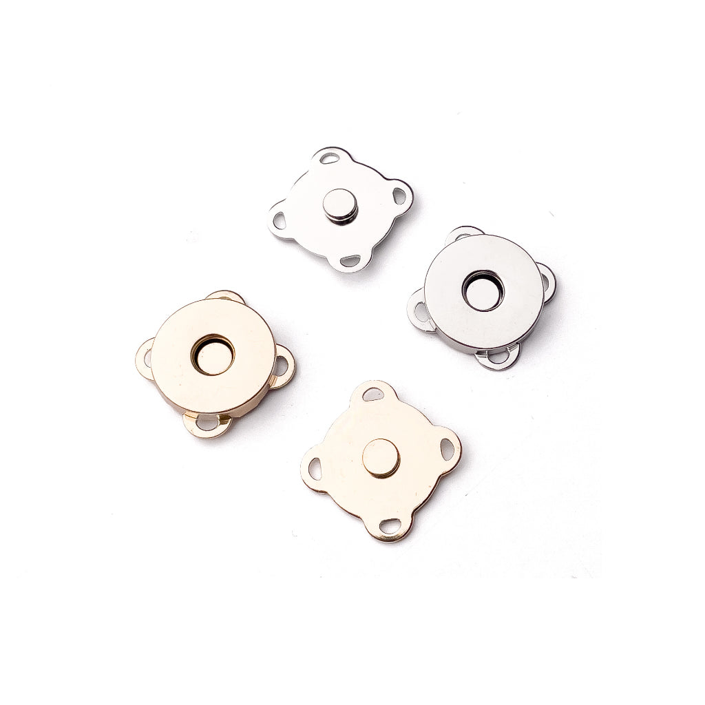 Magnetic Snap Button 18mm Buttons Clasp Sew Fastener Closure DIY Purse Handbag Closure