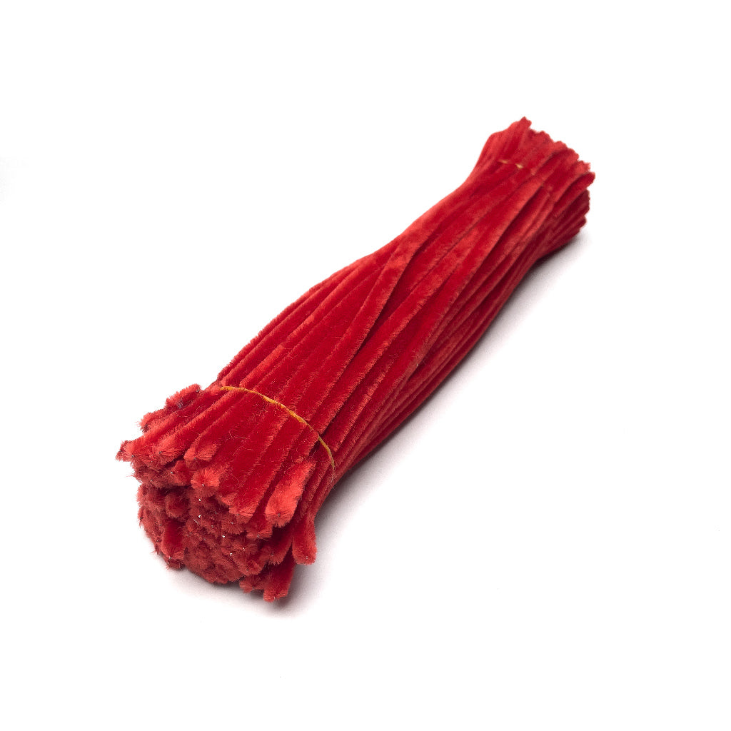 Fuzzy Wire / Chenille Stem Stems / Colorful Twist Stick Sticks / Pipe Cleaner Cleaners (100pcs)