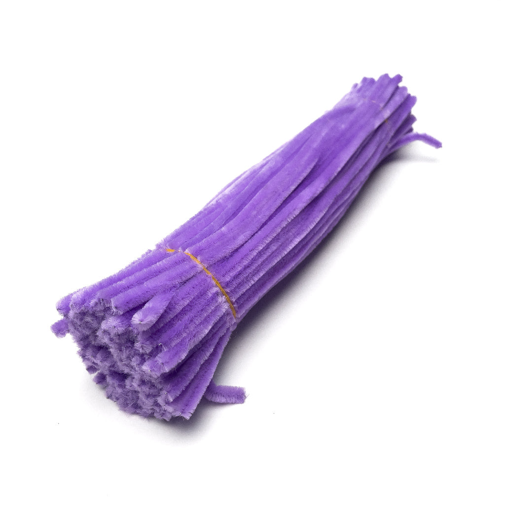 Fuzzy Wire / Chenille Stem Stems / Colorful Twist Stick Sticks / Pipe Cleaner Cleaners (100pcs)
